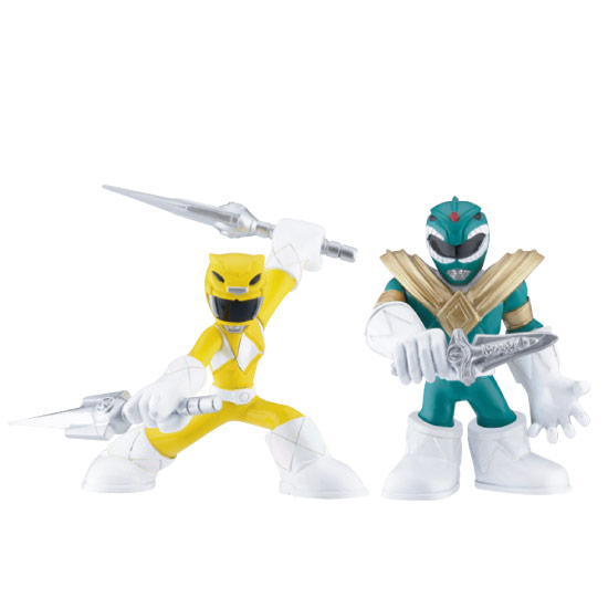 Yellow Ranger & Green Ranger Stylized Ranger Set